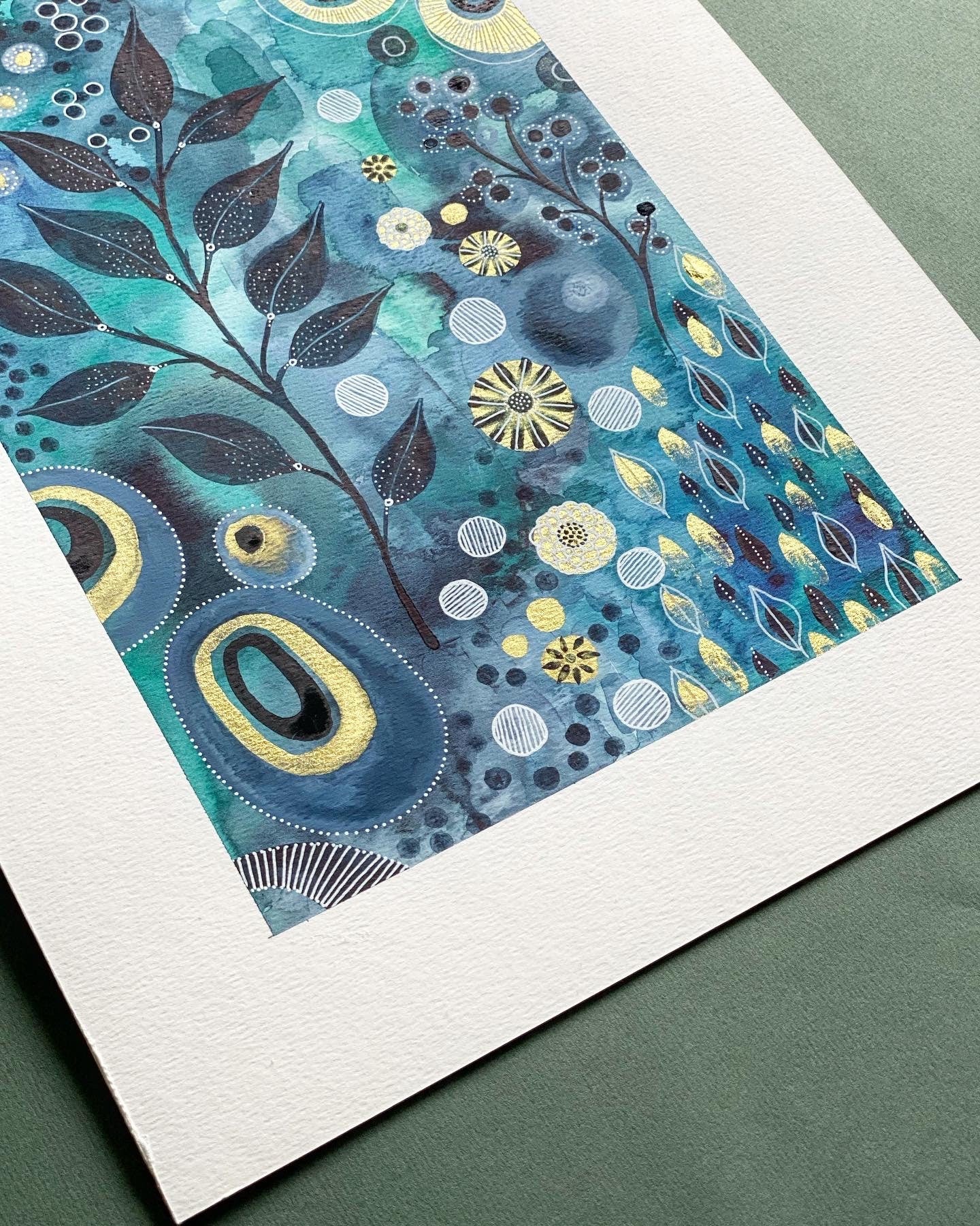 A3 Giclée print - Underwater World - Art Print - Wall Art - Modern Wall Art - Boho Art – Modern Art Print