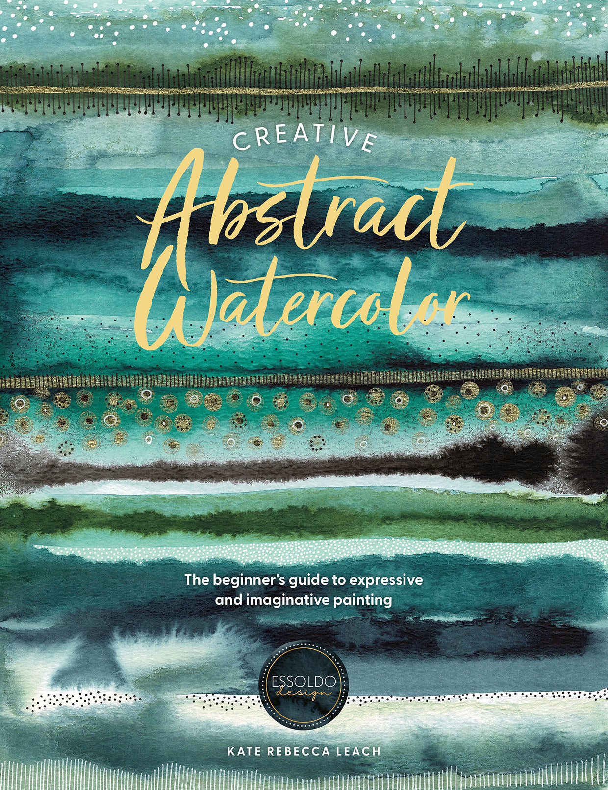 Creative Abstract Watercolor Book - Signed Copy