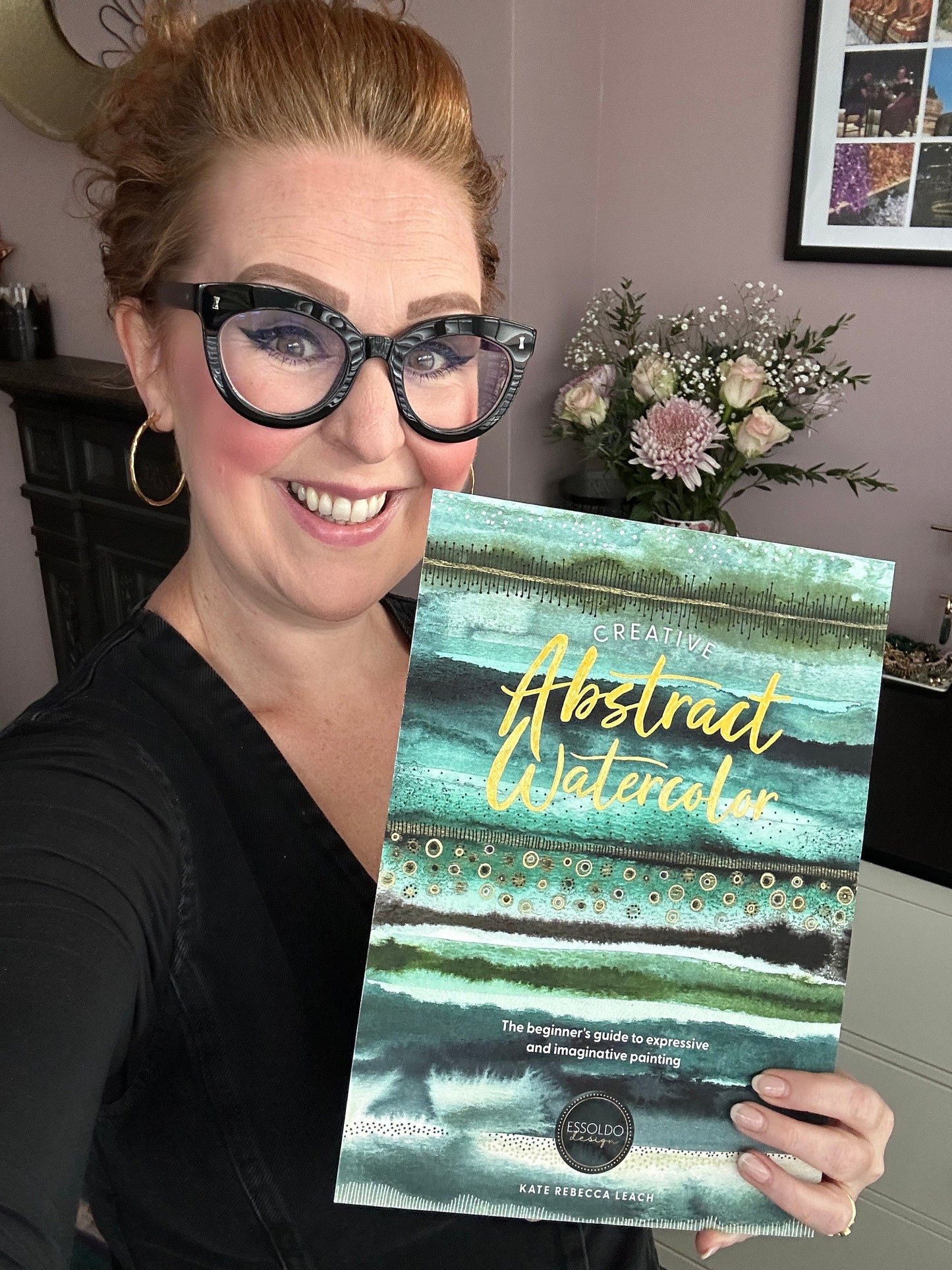 Creative Abstract Watercolor Book - Signed Copy